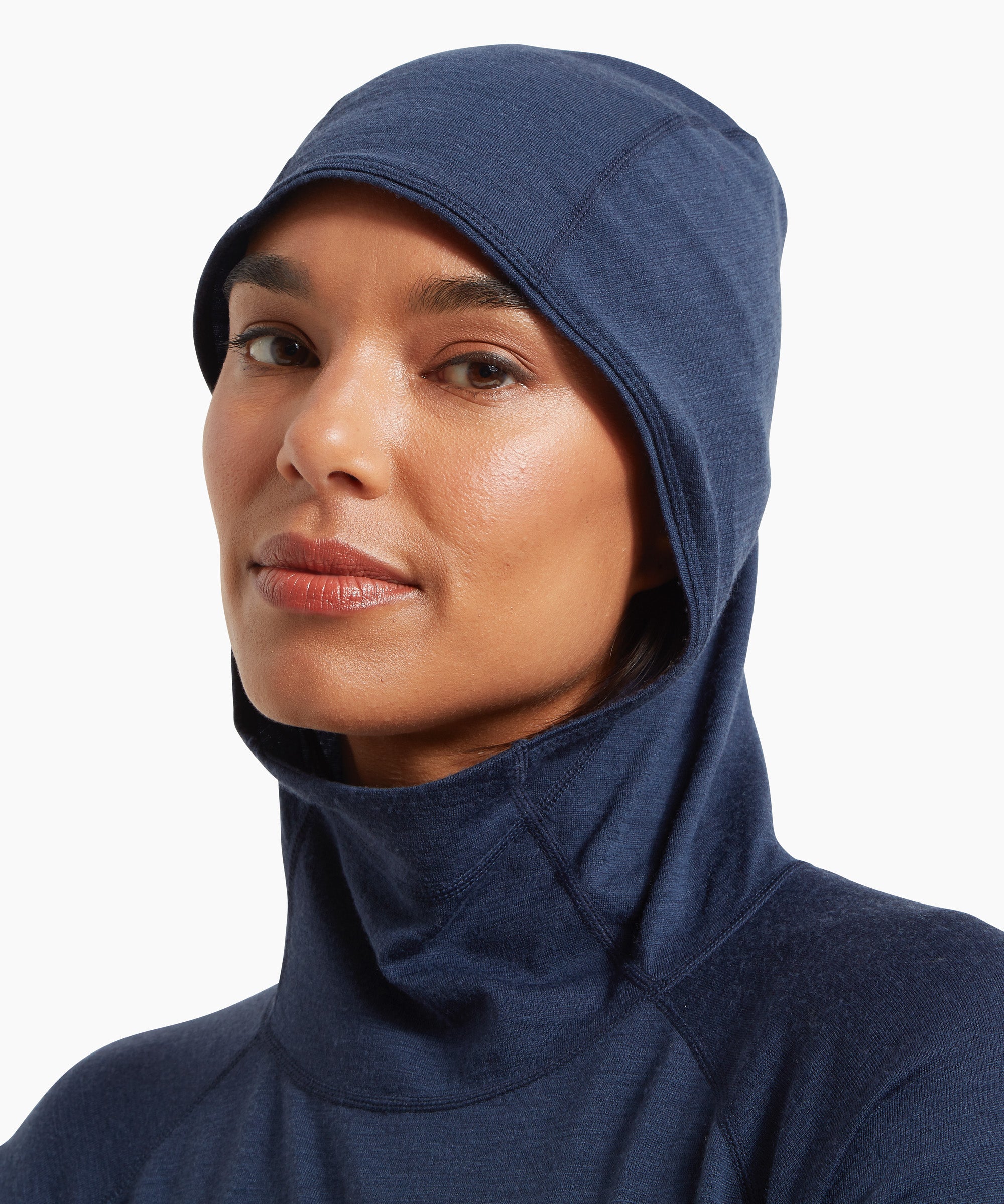 Womens Exposure Hoodie - Sky Captain