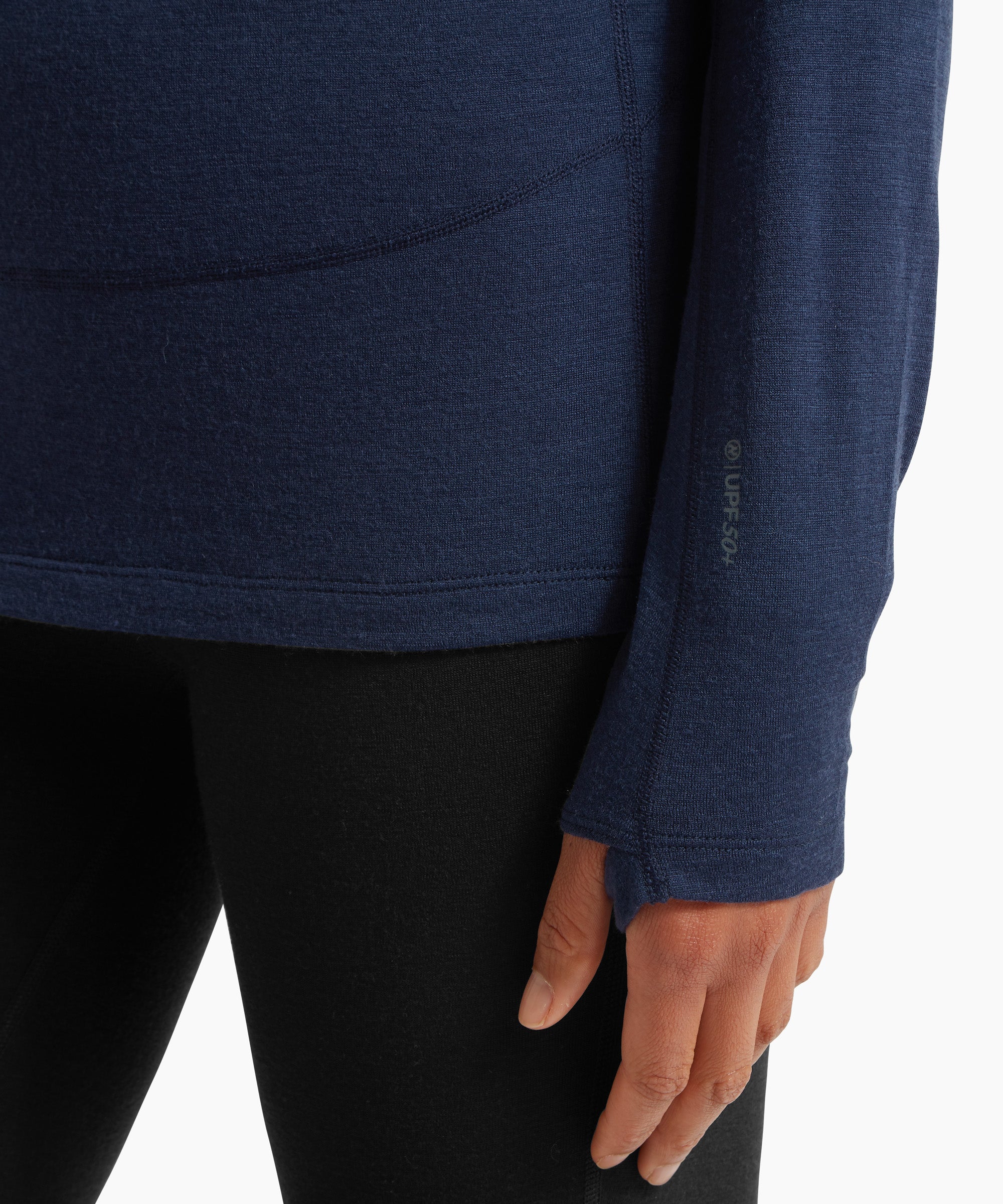 Womens Exposure Hoodie - Sky Captain