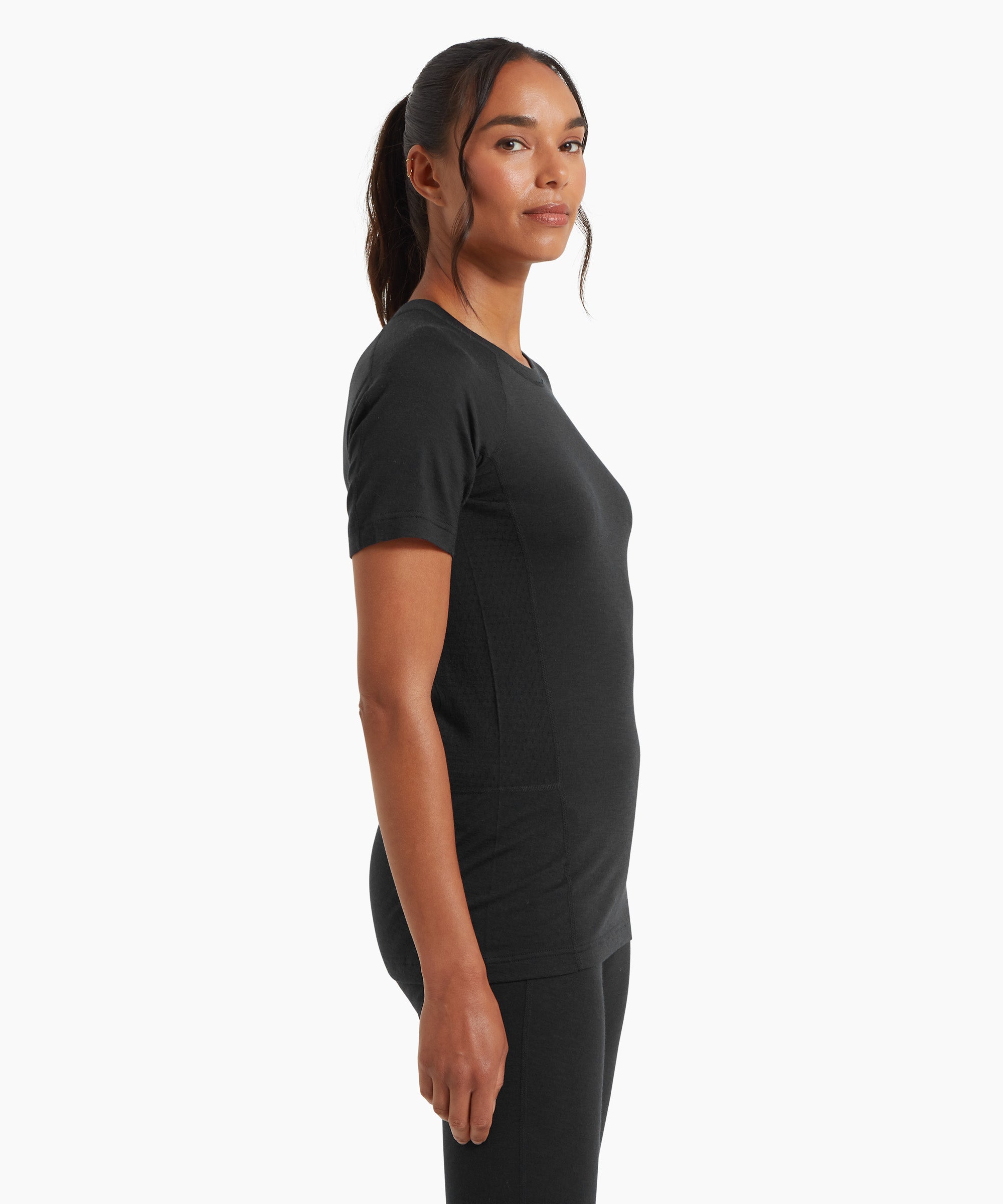 Womens Boulder 125 Tee - Black