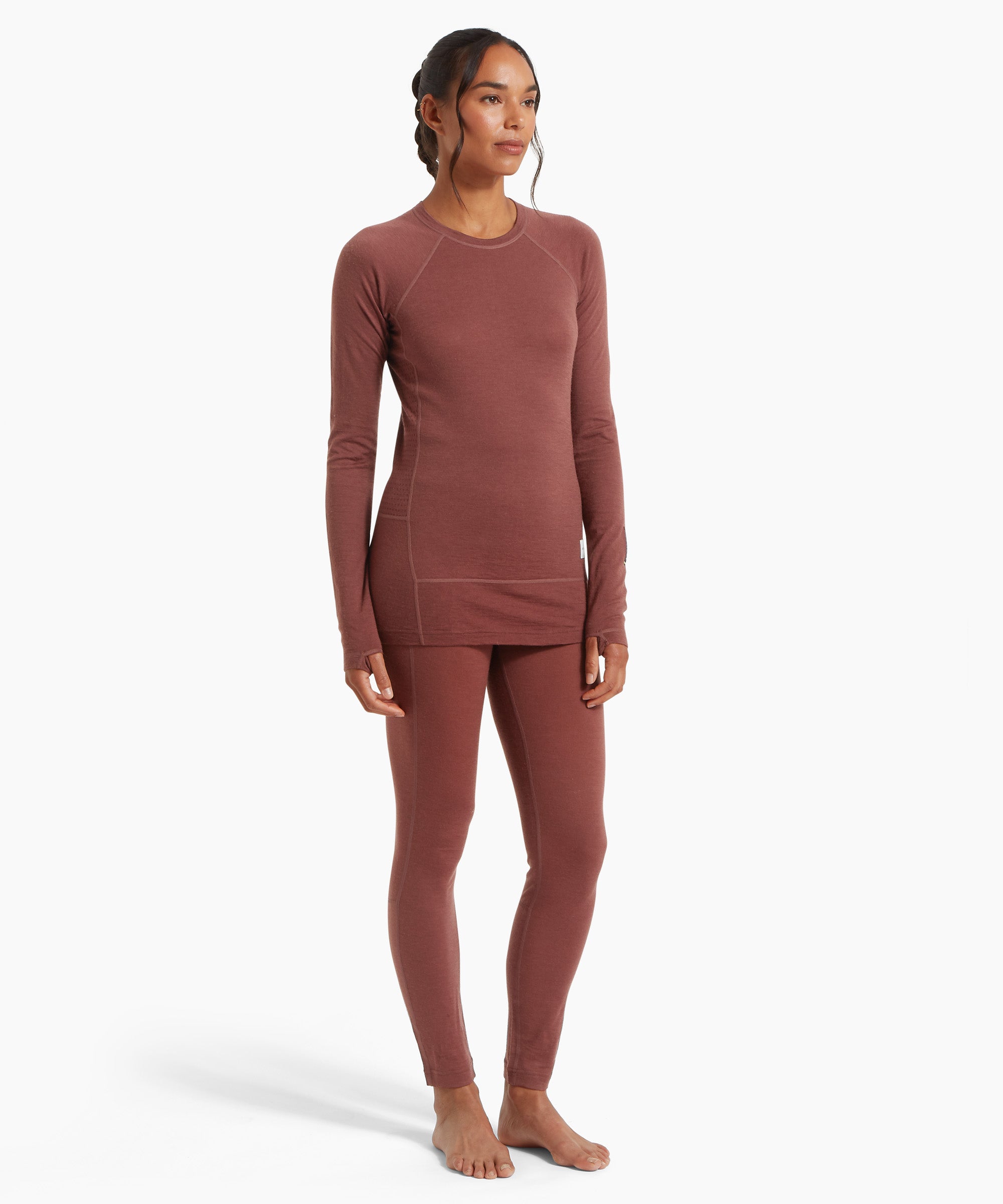 Womens Boulder 125 Long Sleeve Crew - Andorra