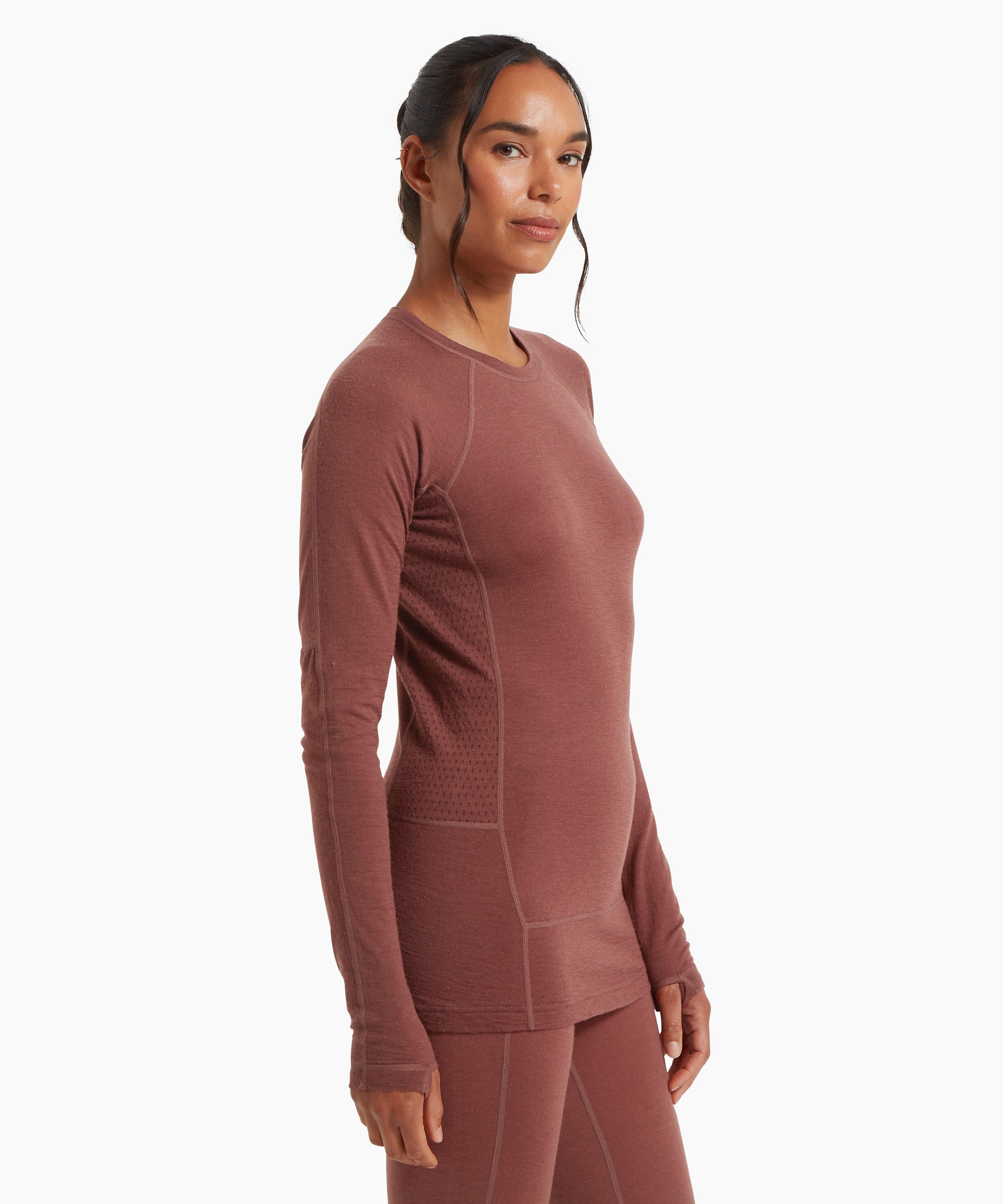 Womens Boulder 125 Long Sleeve Crew - Andorra