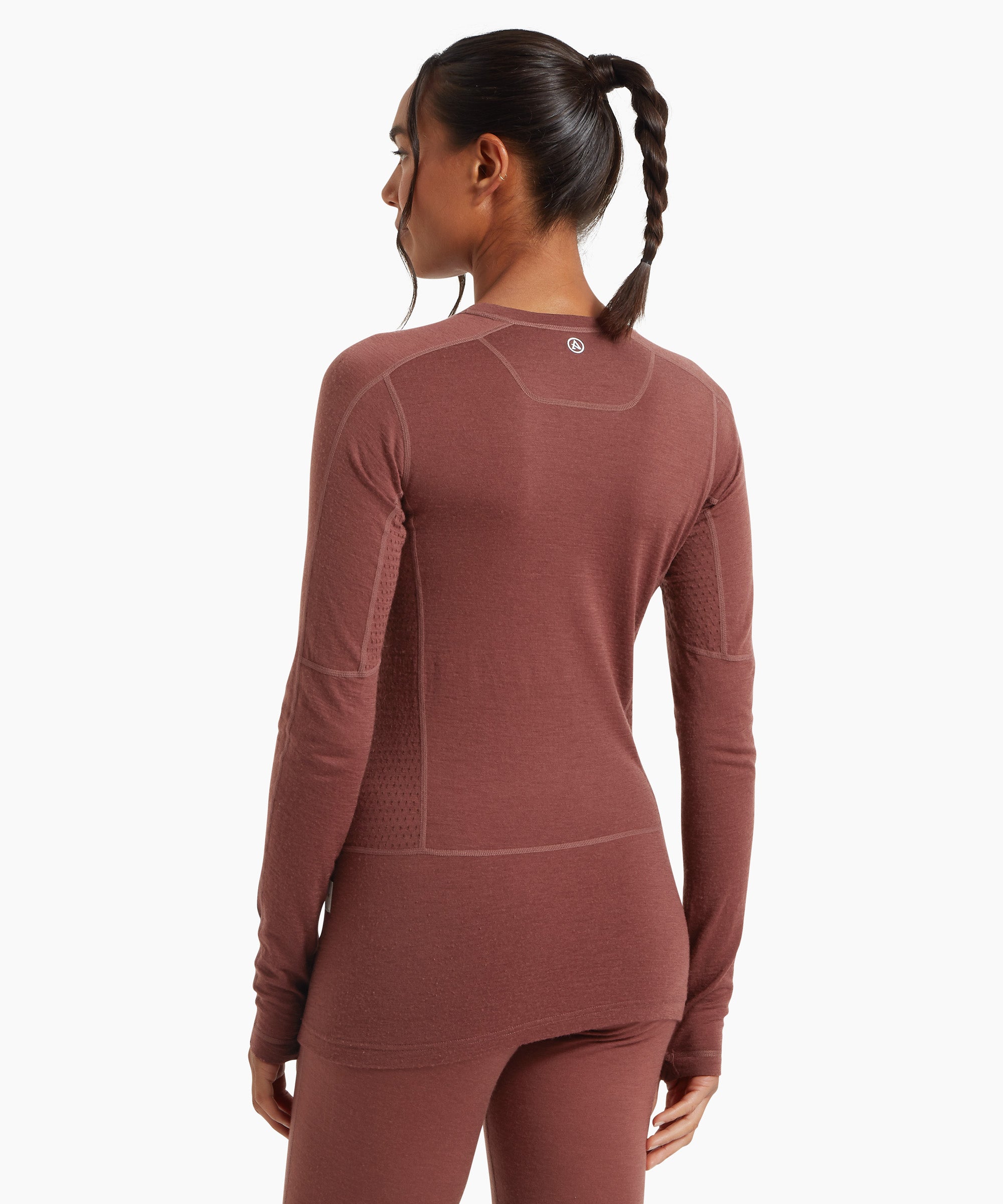 Womens Boulder 125 Long Sleeve Crew - Andorra