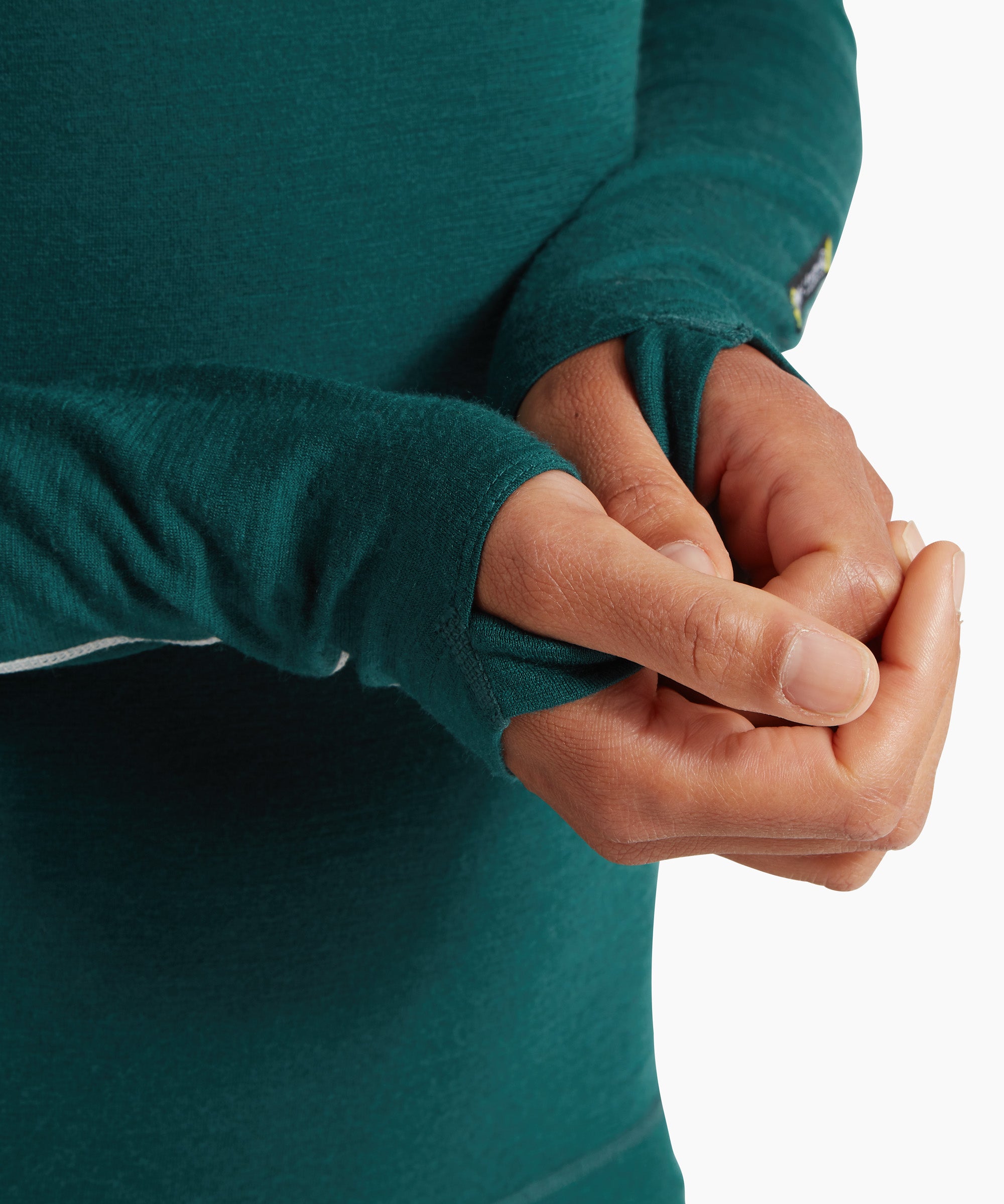 Womens Boulder 125 Long Sleeve Crew - Scarab