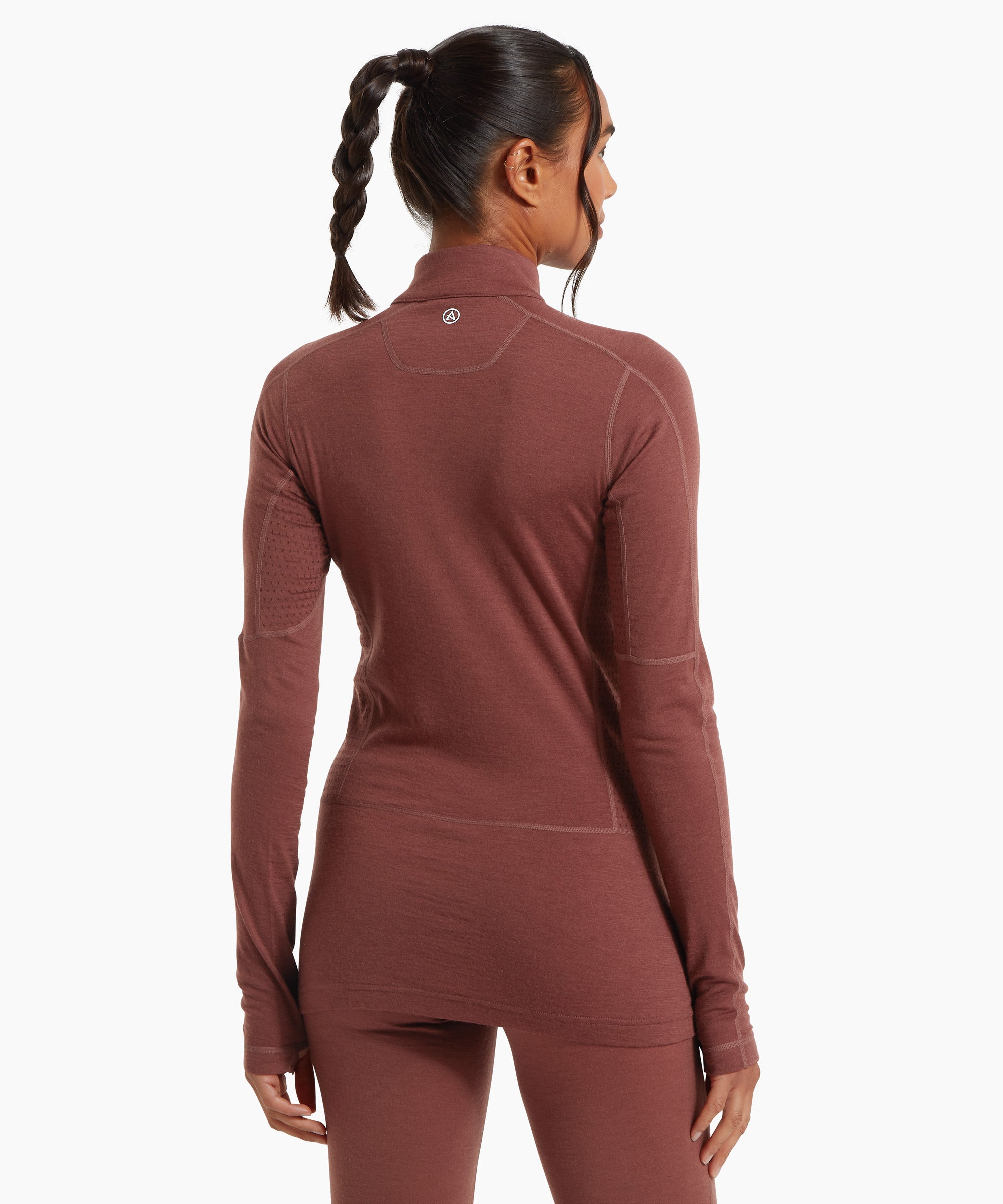 Womens Boulder 125 Quarter Zip Top - Andorra