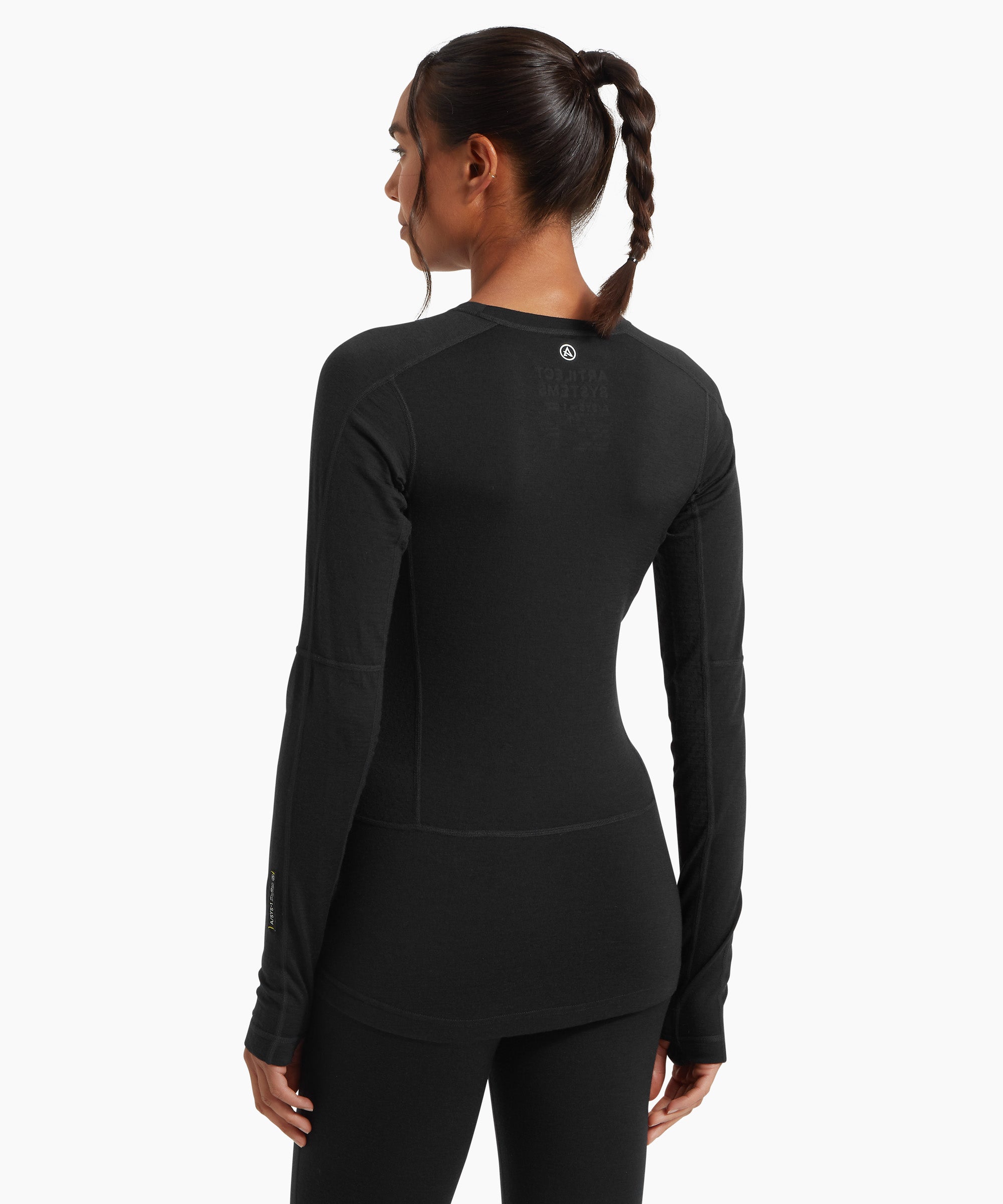 Womens Flatiron 185 Crew - Black