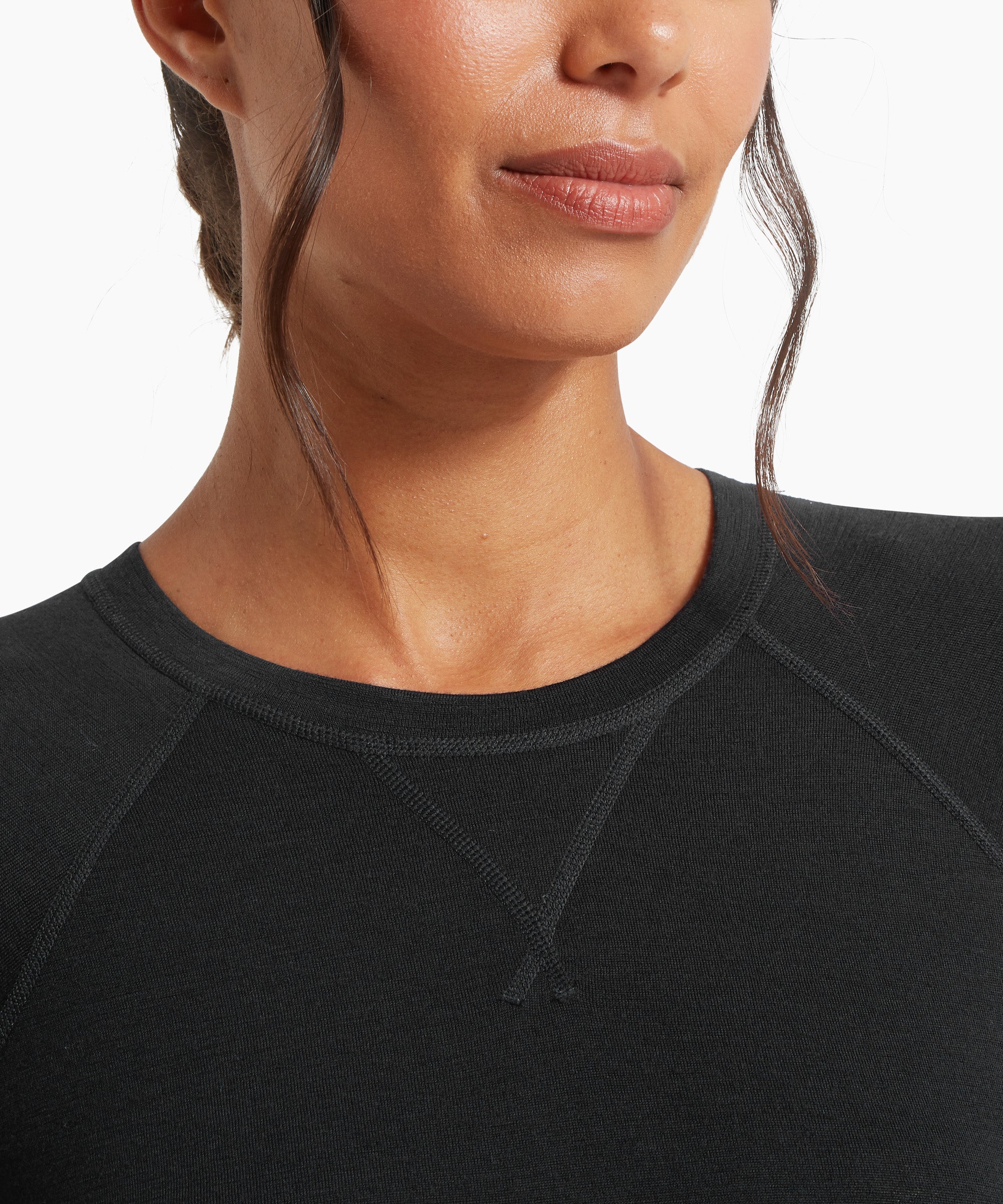 Womens Flatiron 185 Crew - Black